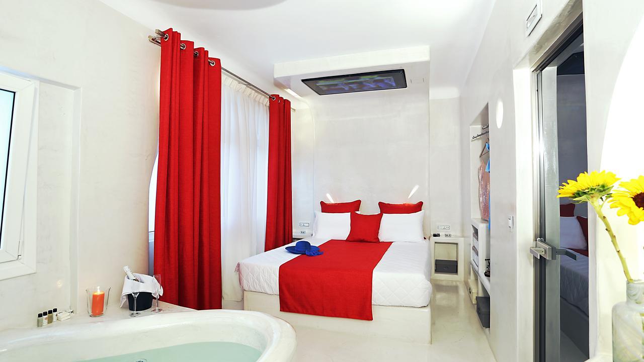 Santorini Loft Apartment Kamári Exterior foto