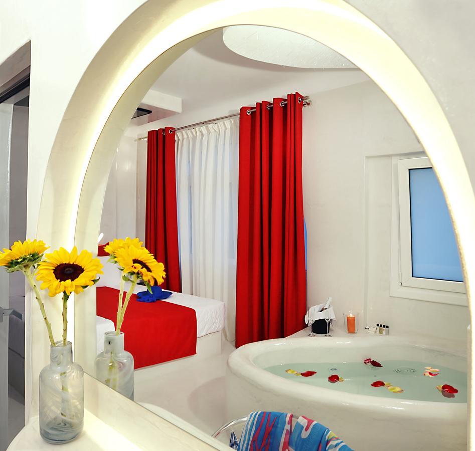 Santorini Loft Apartment Kamári Exterior foto