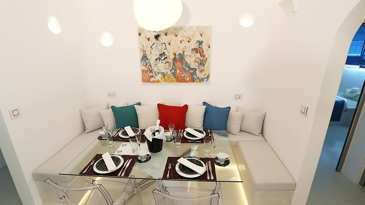 Santorini Loft Apartment Kamári Exterior foto